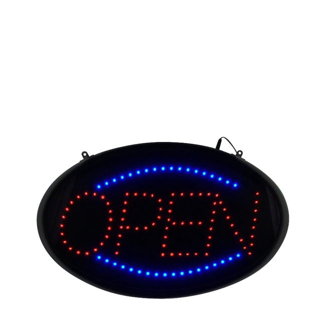 Open Led Oval Sign