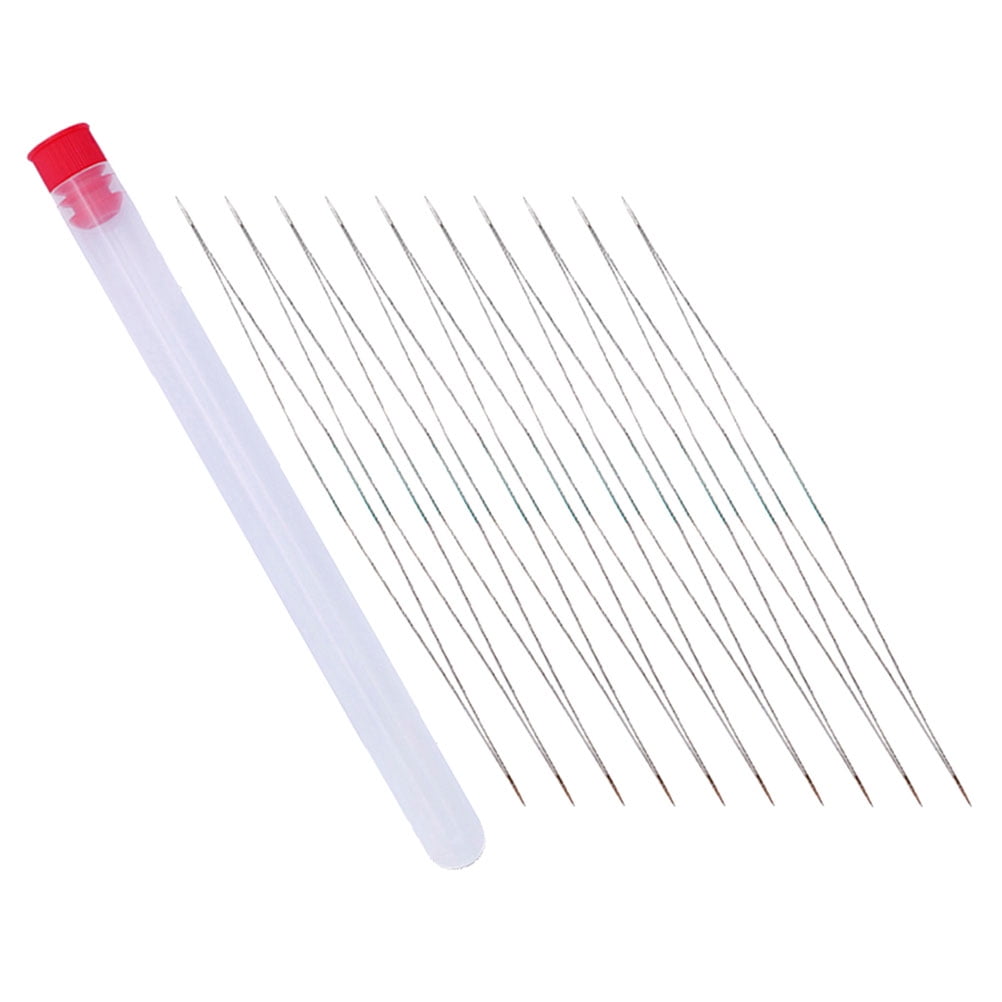 Open Long Needle Set Beading Tools Sewing Pins Practical Beading Needles Flexible Beading Needles Sewing Accessories