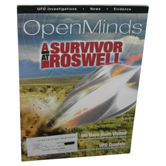 Open Minds A Survivor At Roswell June / July 2011 Magazine Book