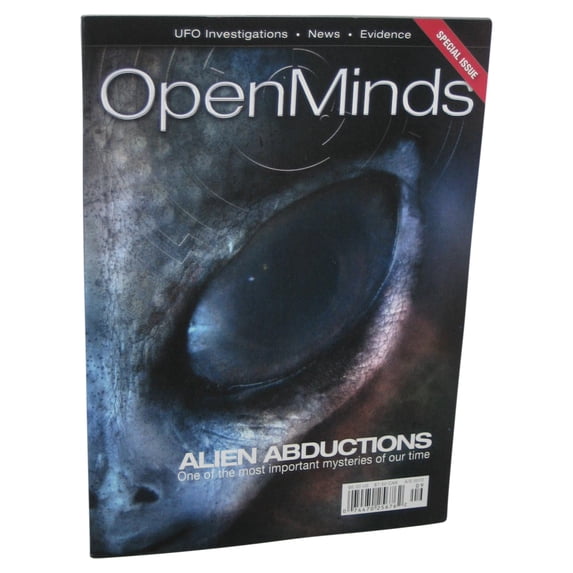 Open Minds Alien Abductions August / September 2010 Magazine Book