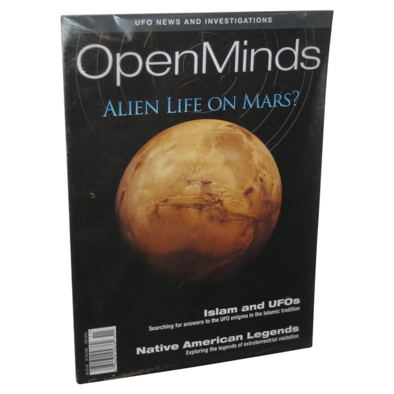Open Minds Alien Life On Mars October / November 2012 Magazine Book