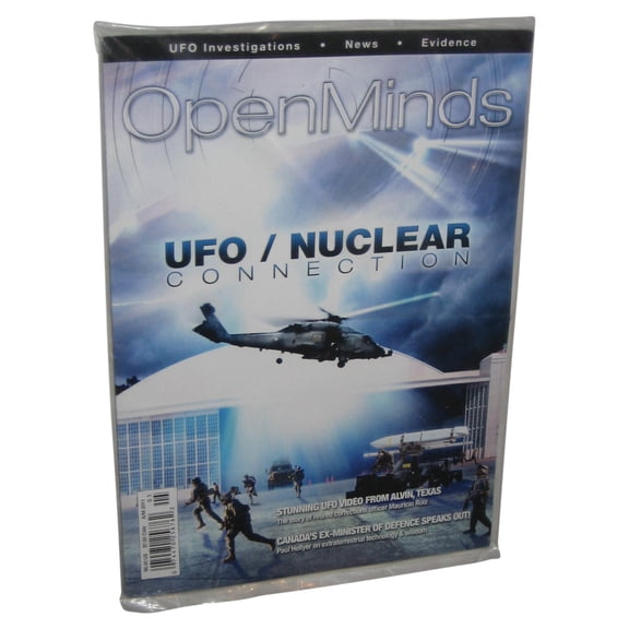 Open Minds UFO Nuclear Connection April / May 2011 Magazine Book