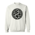 thumbnail image 1 of Open Mouth Snake Sweatshirt Men -Image by Shutterstock, Male XX-Large, 1 of 4