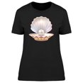 thumbnail image 1 of Open Pearl Shell Doodle T-Shirt Women -Image by Shutterstock, Female Small, 1 of 2