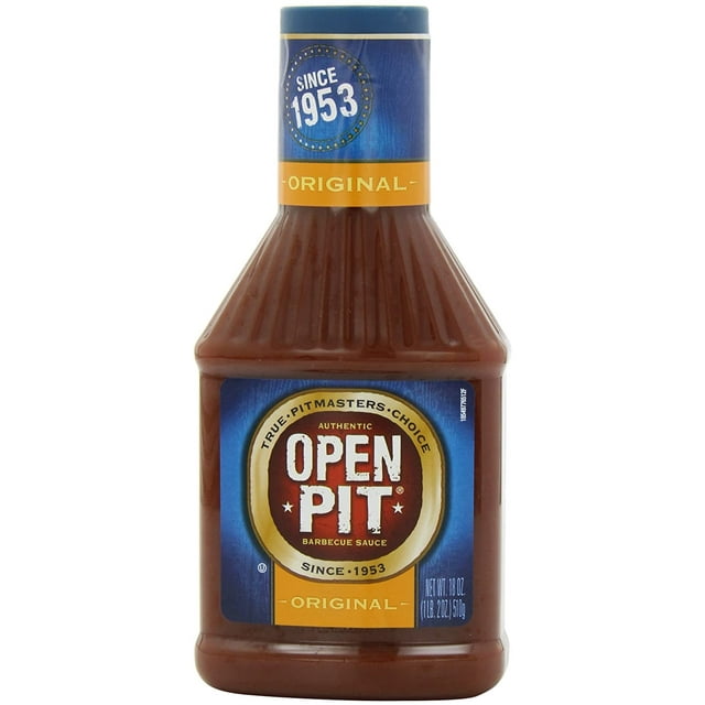 Open Pit Barbecue Sauce, Original, 18 Ounce (Pack of 6)