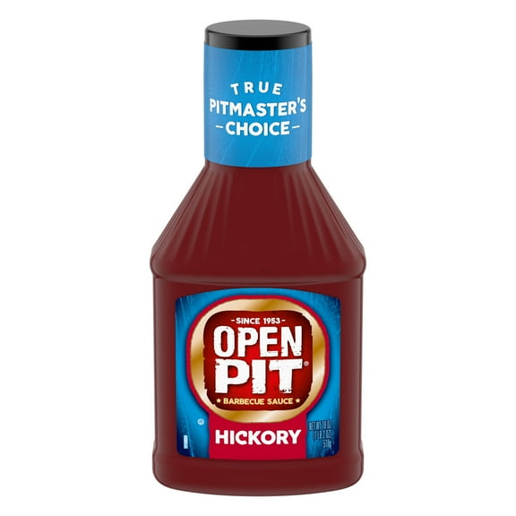 Open Pit Blue Label Hickory BBQ Sauce, 18 oz.