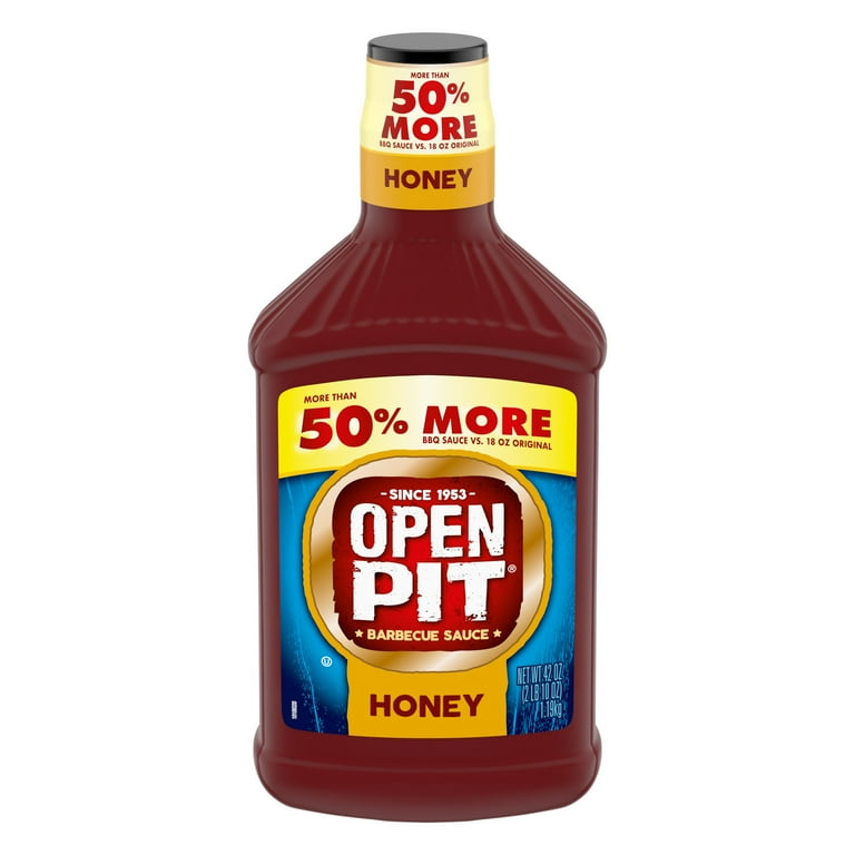 Open Pit Blue Label Honey Barbecue Sauce Made With Pure Honey 42 oz. Walmart