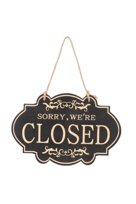 Open Professional Store Accessory Wear-resistant Closed Sign
