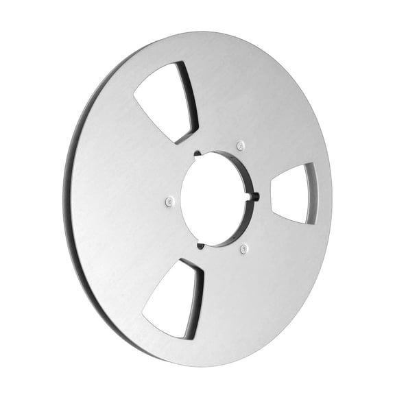 Open Reels Spools 1/4 10.5 Inches Aluminum Construction Low Noise Performances For Sound Recording