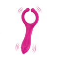 thumbnail image 1 of Open Ring Pink Massage Body Silicone Massager, 1 of 5
