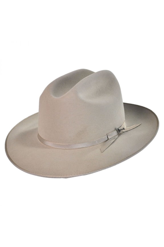 Men's Open Road 6X Felt Western Fashion Hat - SFOPRD-052661 Silver Belly 7 3/4