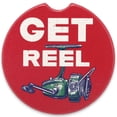 thumbnail image 1 of Open Road Brands Get Reel Coaster for Car or Truck, 1 Pack, Easy Clean, 2.56 x 2.56 x 0.23 in, 1 of 5