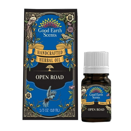 Open Road Herbal Essential Oil Blend | 100% Pure Undiluted Natural Oil for Relaxation Meditation Therapeutic Grade Aromatherapy | Spell