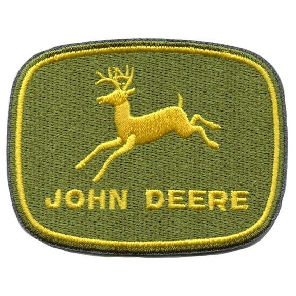Open Road John Deere Patch Tractor Logo Car Embroidered Iron On