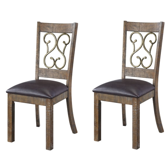 Open Scroll Back Design | Create an Inviting Seating Area | Airy and Graceful Decorative Element