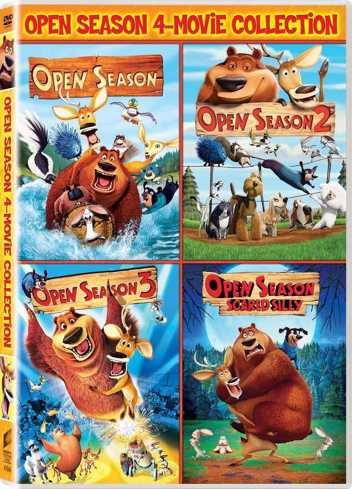 Open Season / Open Season 2 / Open Season 3 / Open Season: Scared Silly (DVD) - image 1 of 5