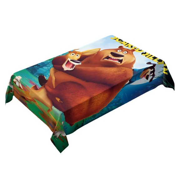 Open Season Themed Square Tablecloth 54 * 72 Inches Durable Stylish