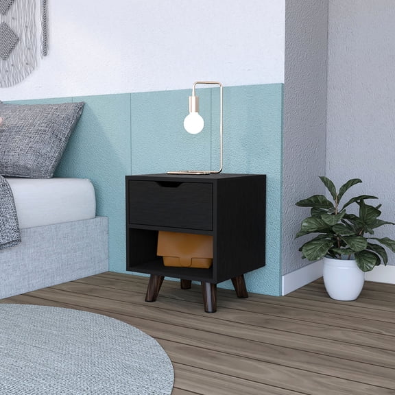 Open Shelf for Books / Nightstand in Bedroom / Add a Decorative Touch