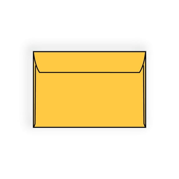 Open Side Booklet Envelopes, 6" x 9", 24#, Tan / Brown Kraft, Side Seams (Box of 500)