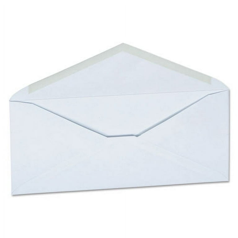 Open-Side Business Envelope, #10, Monarch Flap, Gummed Closure, 4.13 x 9.5, White, 250/Carton Open-Side Business Envelope, #10, Monarch Flap, Gummed Closure, 4.13 x 9.5, White, 250/Carton