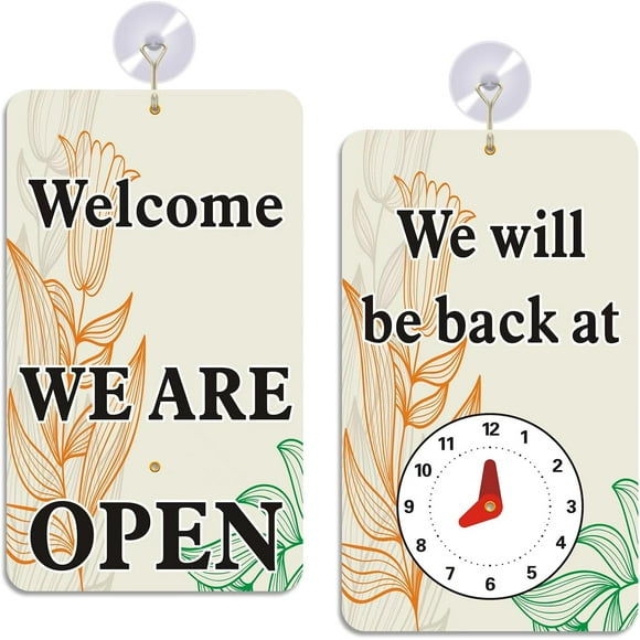 Will Be Back Sign