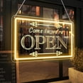 thumbnail image 1 of Open Signs for Business, Light Up LED Neon Open Sign for Business Window Lighted Open Lights with Dimmer for Retail Bar Cafe Bakeries Barber, 1 of 4