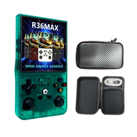 Open Source R36MAX Handheld Video Game Console 4Inch Screen Portable Pocket Video Player 64GB