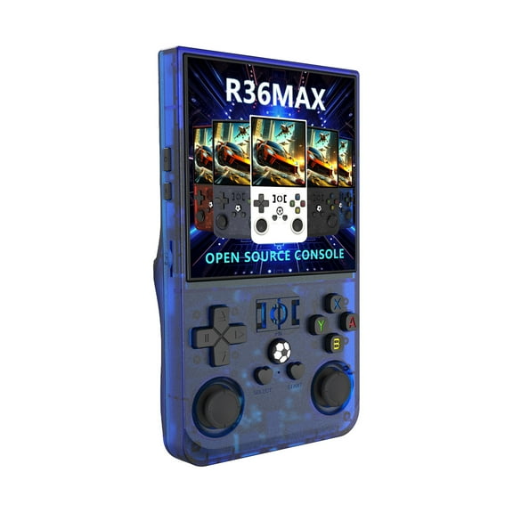 Open Source R36MAX Handheld Video Game Console 4Inch Screen Portable Pocket Video Player 64GB