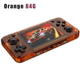 thumbnail image 1 of Open Source R36S R36H Video Game Console Linux System 3.5Inch IPS Screen Orange Portable Pocket Video Player 64G R36S MAX, 1 of 10