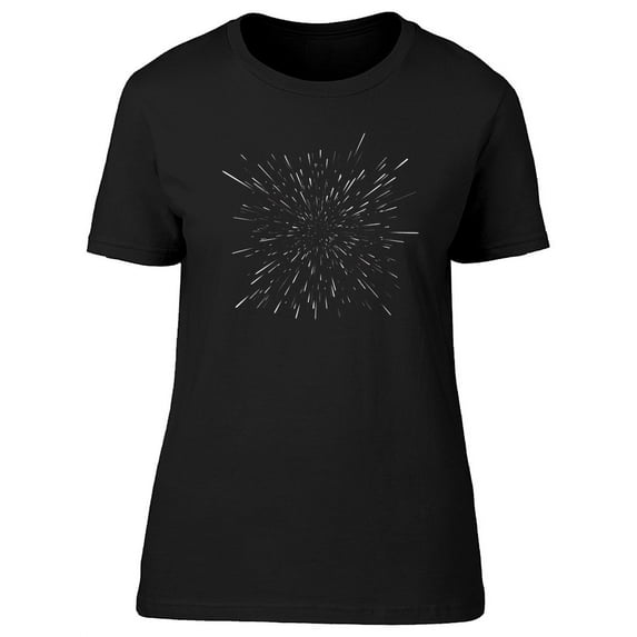 Open Space Travel Star Warp Tee Women's -Image by Shutterstock