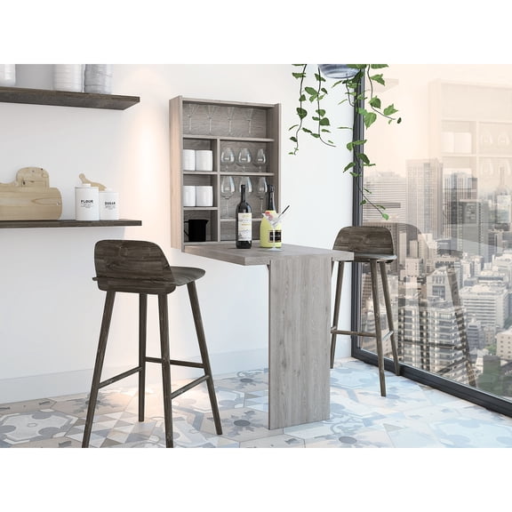 Open Storage Hutch - Freestanding Design - Dining Room - Modern Style Space Saver