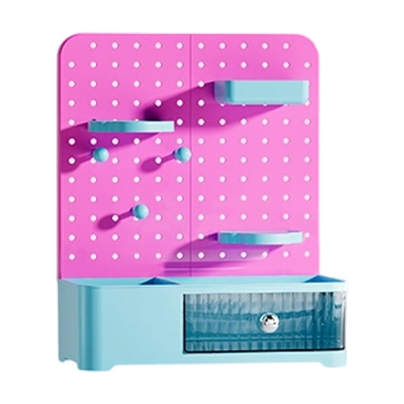 Open Storage Rack For Blind Packagings Collections Smooth Gliding Drawers ABS Materials Convenient Design Desktop Organi