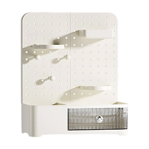 Open Storage Rack For Blind Packagings Collections Smooth Gliding Drawers ABS Materials Convenient Design Desktop Organi