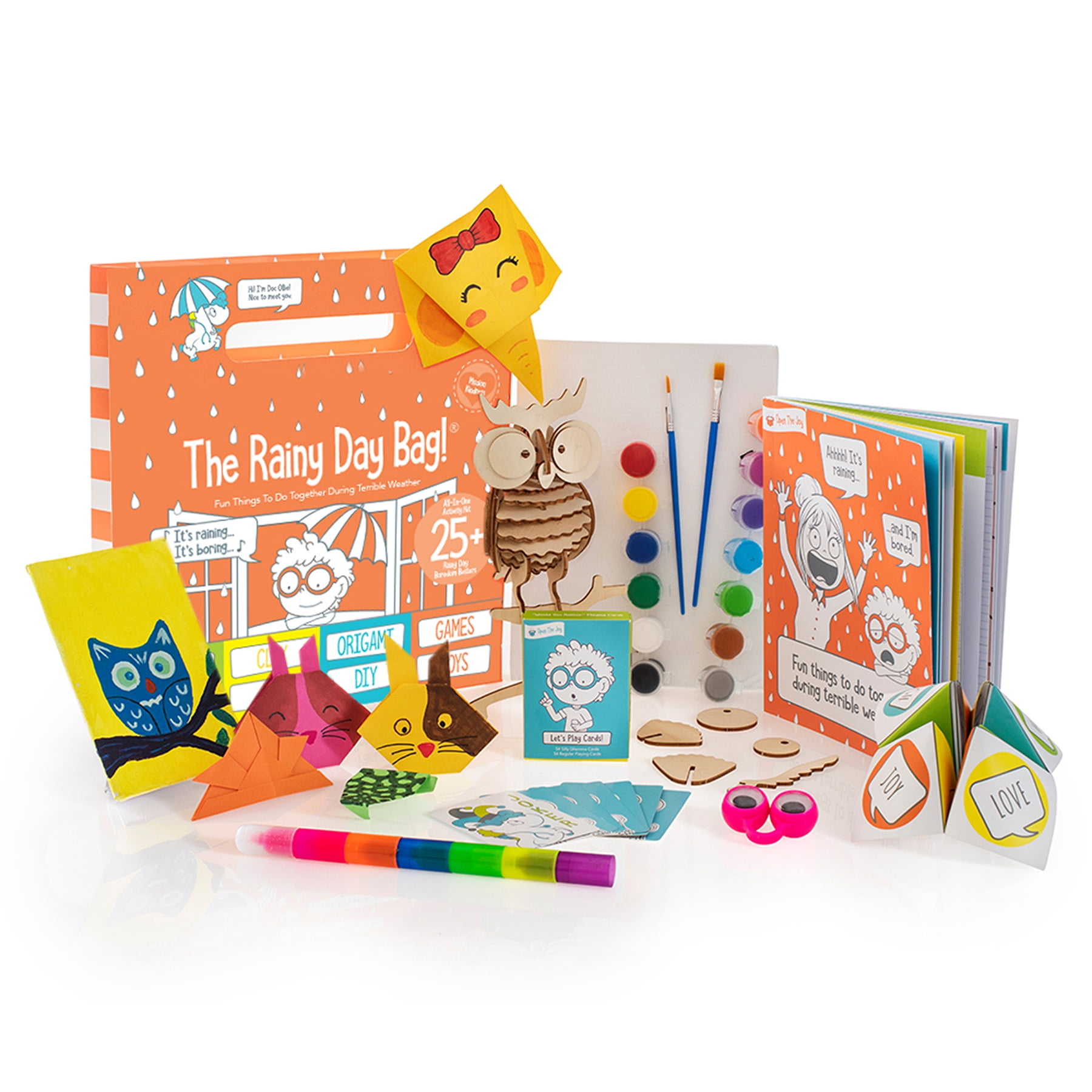 Open the Joy The Rainy Day Bag, Activities for Kids & Families