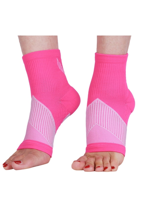 Open Toe Compression Socks Open Toe Quarter Rise Sport Sock Ankle Support Pain Relief for Women and Men
