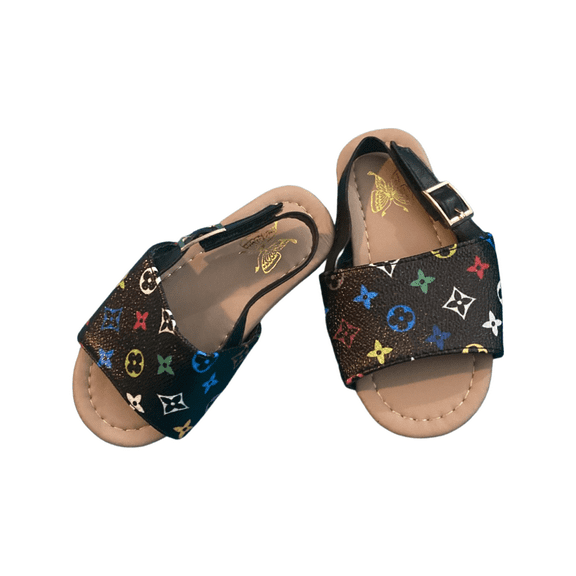 Open Toe Designed Sandals