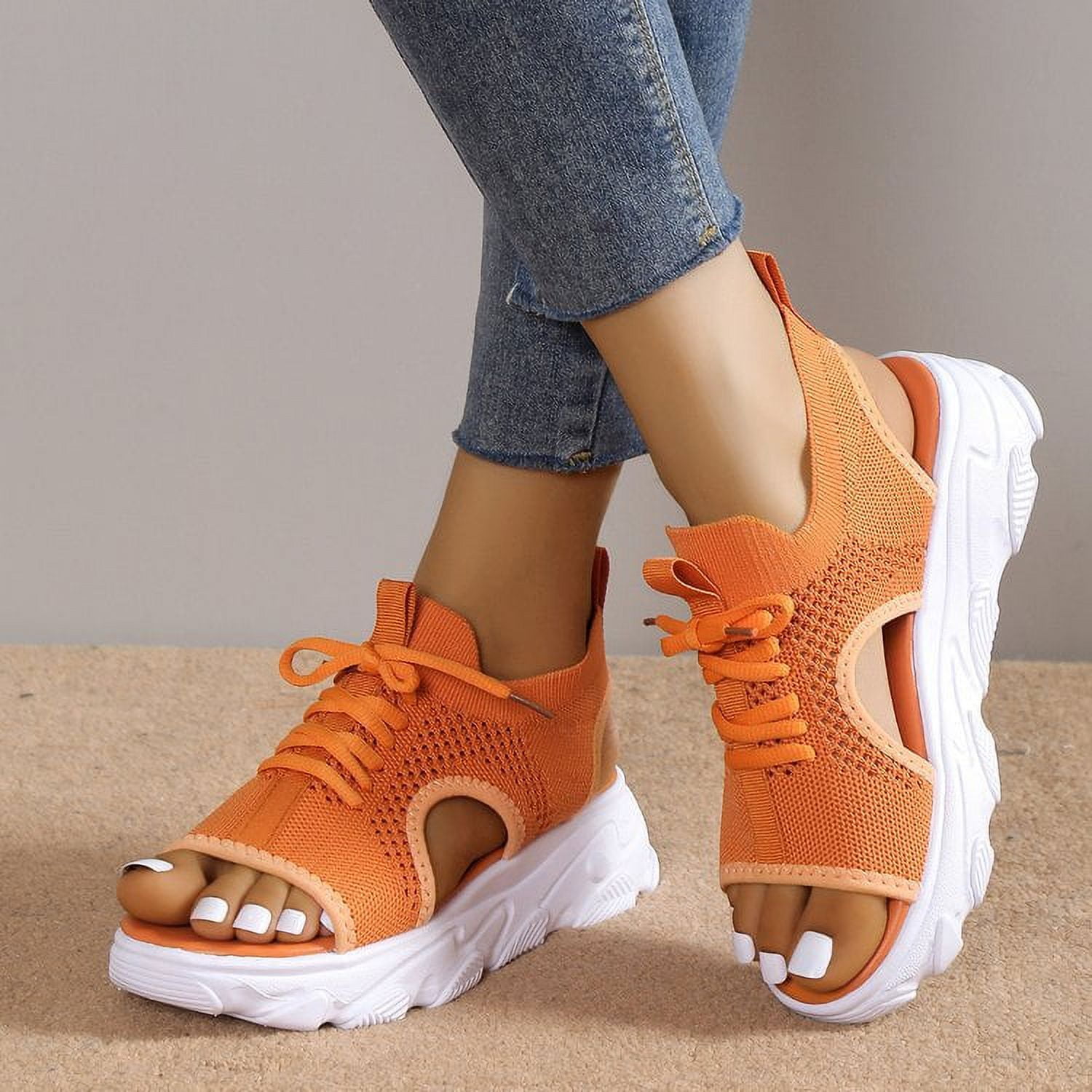 Open toe tennis shoes hotsell