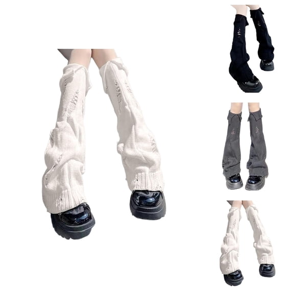 Open Toe Thigh High Socks with Lace Trim, Gothic Leg Warmers for Women, Punk Long Y2K Grunge Emo Rave Harajuku Fashion Casual Streetwear