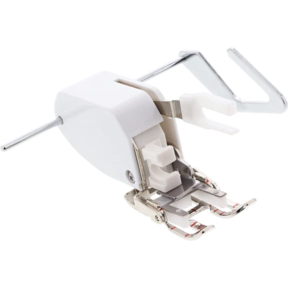Open Toe Walking Foot with Adjustable Guide - Universal Low Shank Presser Foot for Quilting & Sewing