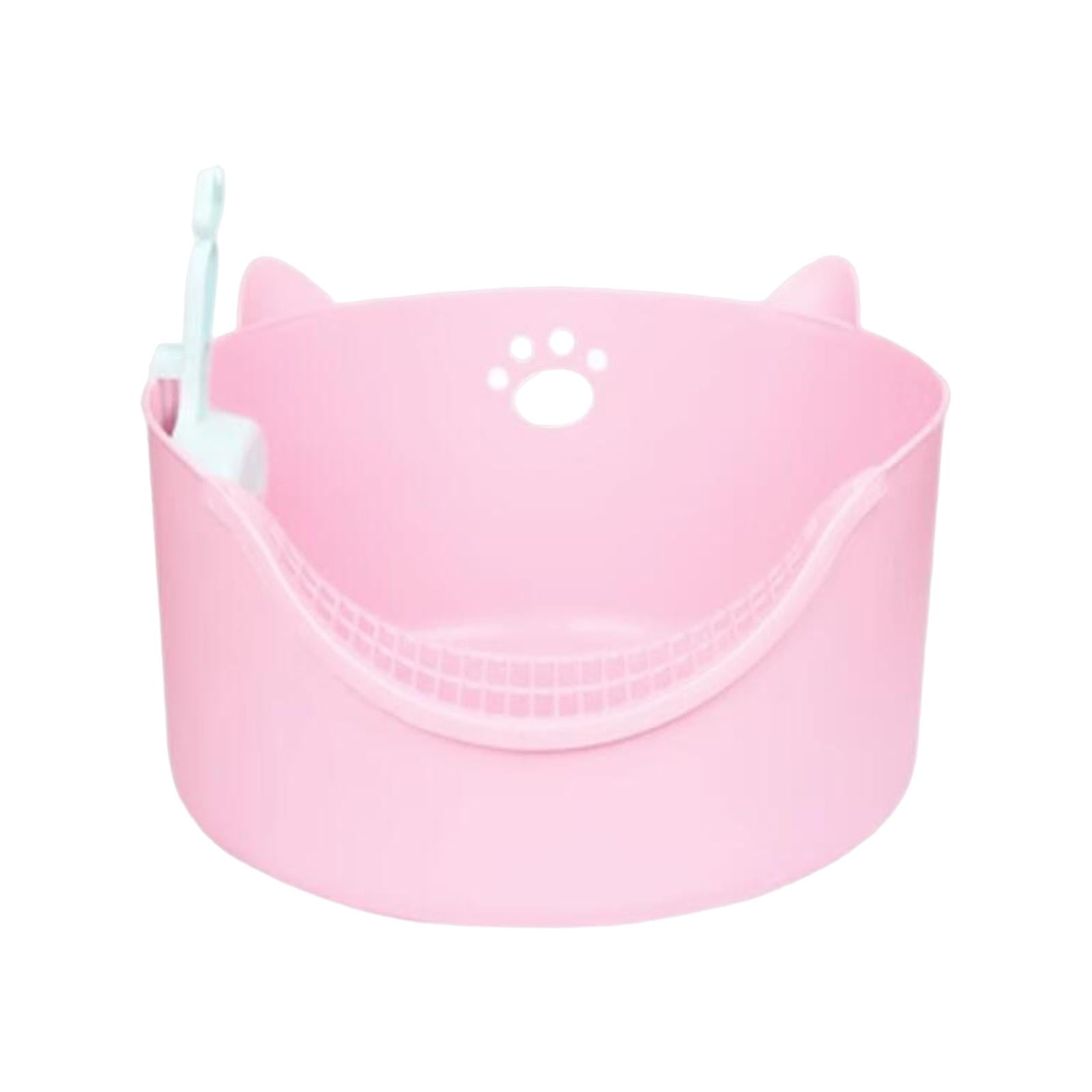 Open Top Cat Litters Box Bedpan for Small and Medium Cats Bunny Small