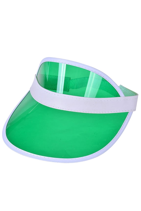 Open Top Sun Visor Hat, UV Protection Adjustable Cap for Running and Outdoor Sports, Breathable Summer Sun Hat for Men and Women-Mint Green