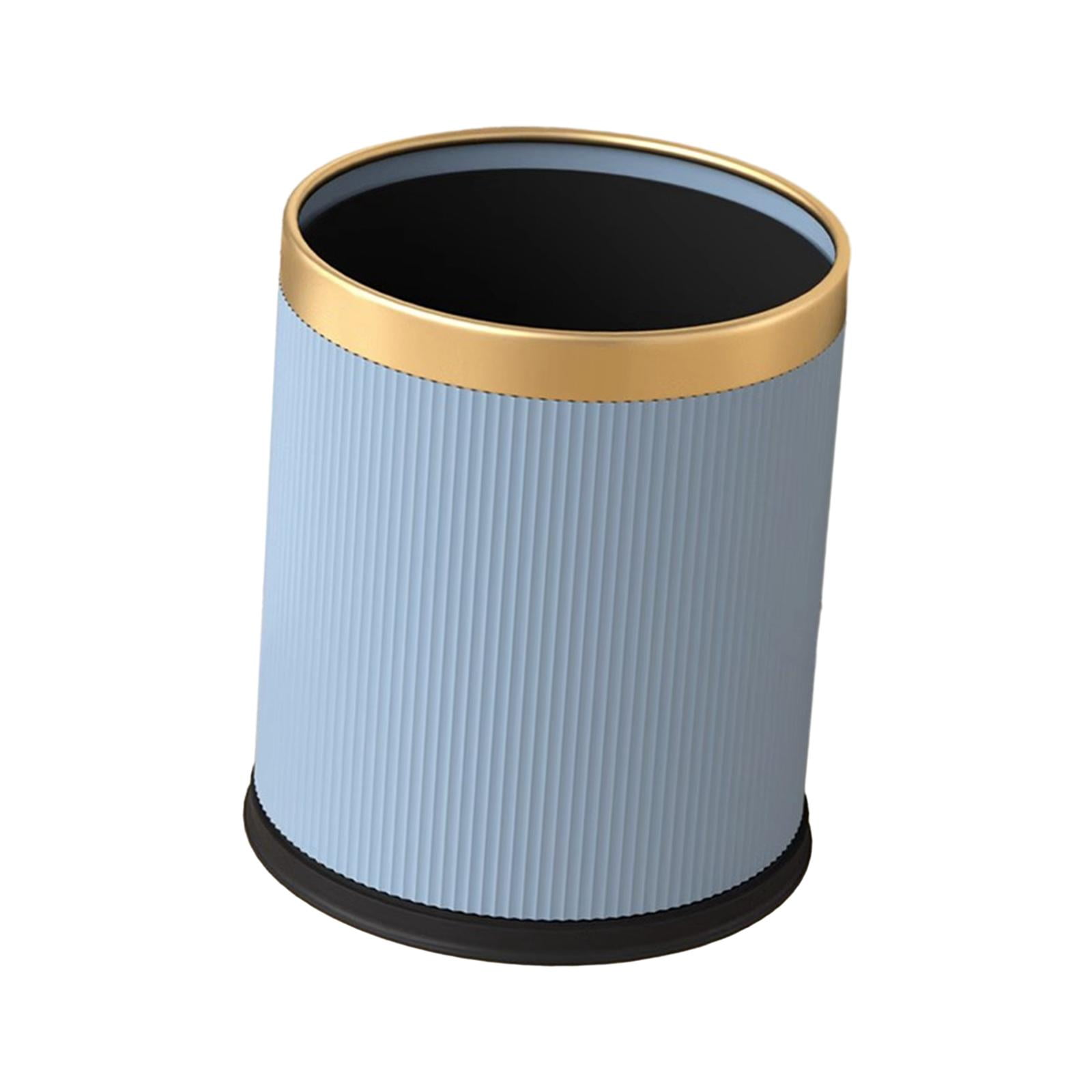 Open Top Trash Can Kitchen Trash Bin Simple Waste Container Waste