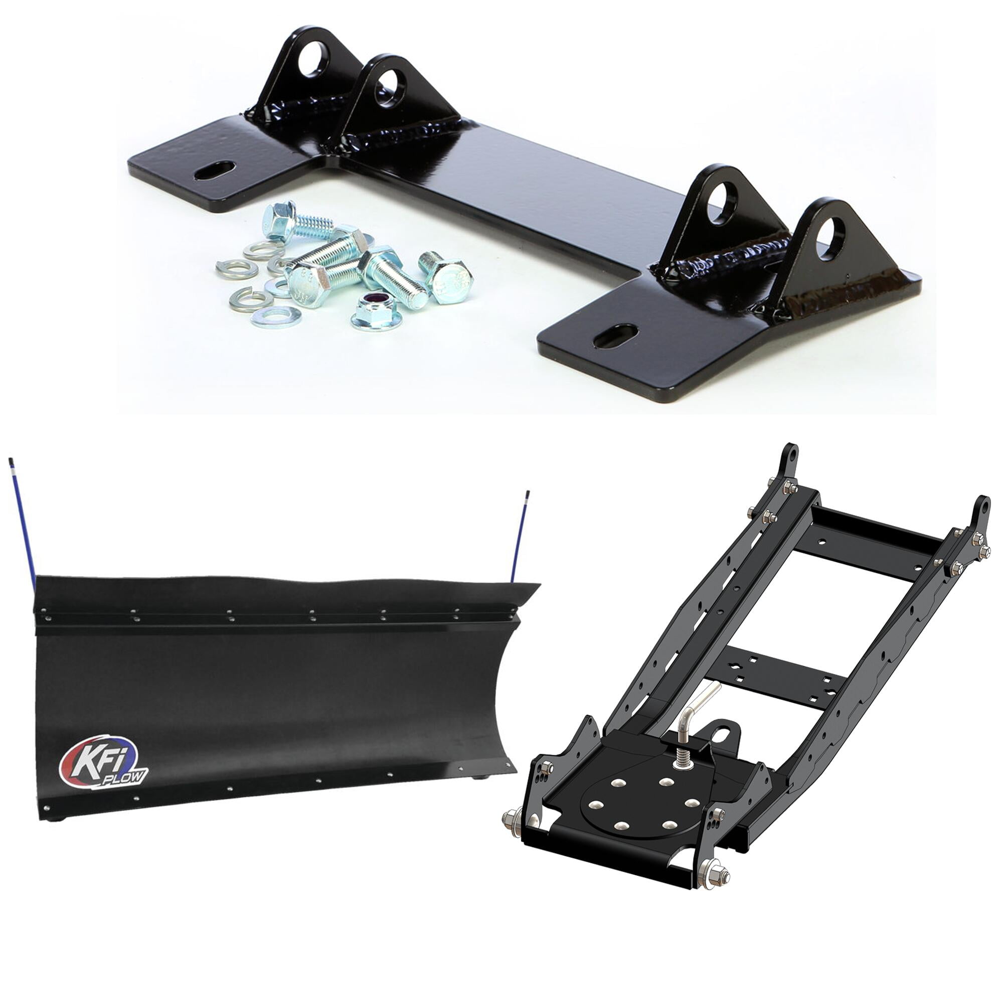 KFI UTV Snow Plow Kit 60" (Poly) For Honda Pioneer 1000-5 SXS1000M5 2016-2021