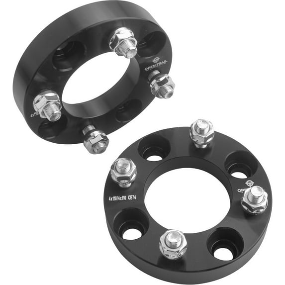 Open Trail Ac-06650-4Bk Wheel Spacer 1" 4/110 Stud: 12Mm X 1.5Mm