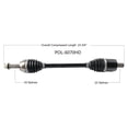 thumbnail image 1 of Open Trail HD 2.0 Axle Front Compatible With Polaris Ranger EV [Midsize] 2015-2019, 1 of 1