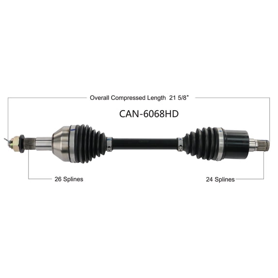 Open Trail New HD 2.0 Axle, 501-026068