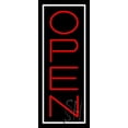 thumbnail image 1 of Open WR LED Neon Sign 13 x 32 - inches, Clear Edge Cut Acrylic Backing, with Dimmer - Bright and Premium built indoor LED Neon Sign for storefront., 1 of 7