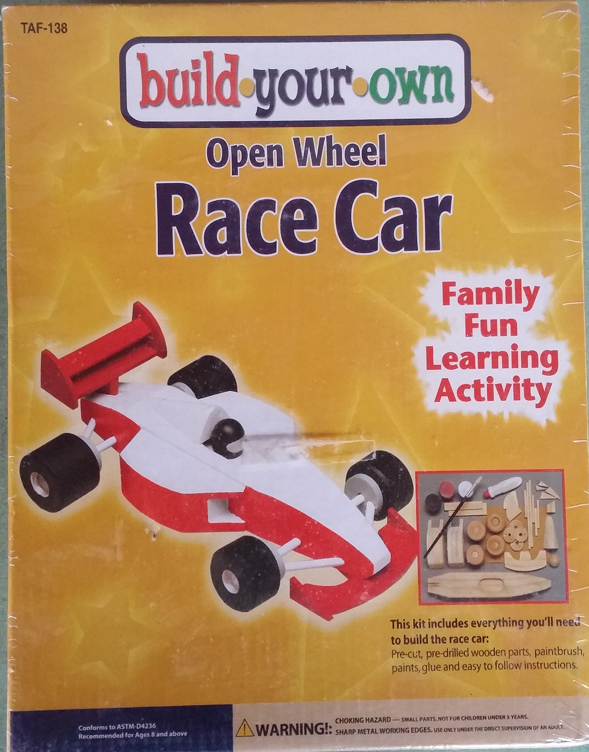 Open Wheel Race Car Craft Kit