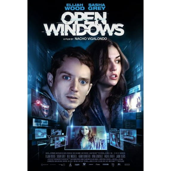 Open Windows Poster Metal Sign 8inx 12in Metal Art Print 8x12 Multi-Color Square Adults Best Posters