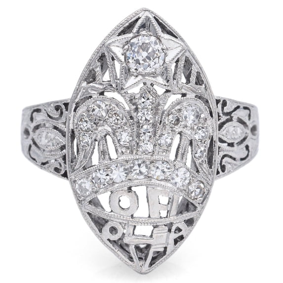 Filigree Rings Gold Plated Open Work Filigree Ring, Women's Cocktail Ring, Classic Dome Ring, 1.9 ...